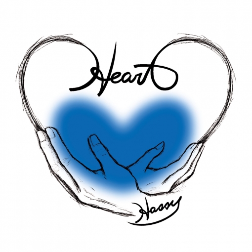 Heart -Blue-