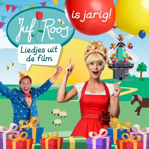 Van voor naar achter van links naar rechts (Juf Roos is jarig - de film)