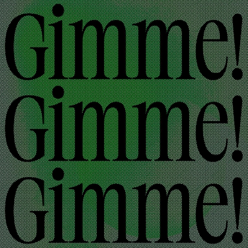 Gimme! Gimme! Gimme! (A Man After Midnight)