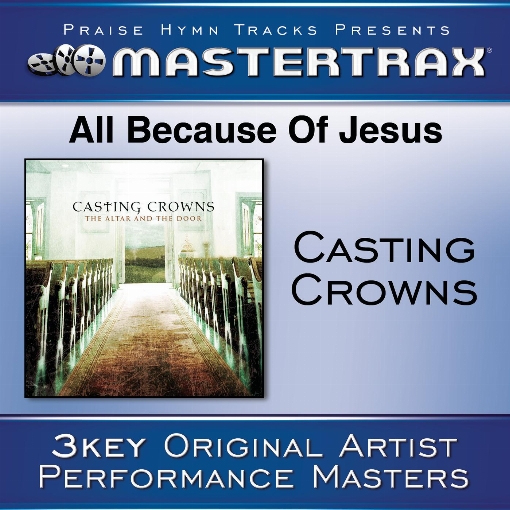 All Because Of Jesus (High without background vocals) ([Performance Track])