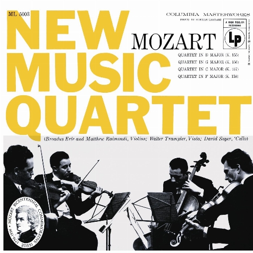 String Quartet No.4 in C Major, K. 157: I. No Tempo Indication