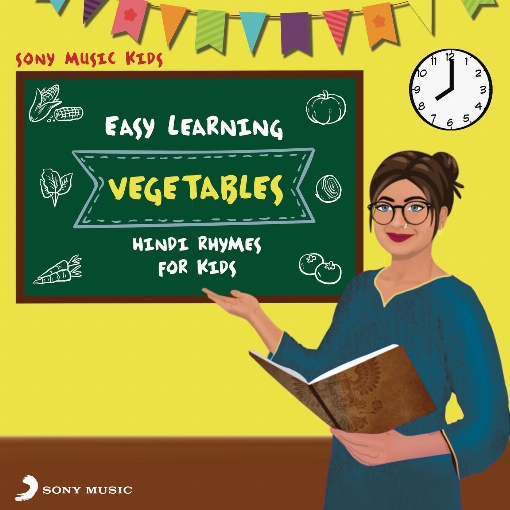 Easy Learning Hindi Rhymes for Kids: Vegetables